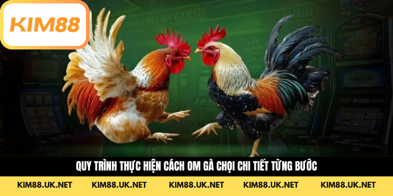 Quy trình thực hiện cách om gà chọi chi tiết từng bước